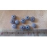10 perles grises