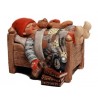 Nisse dans son lit