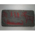 Aimant pétroglyphe