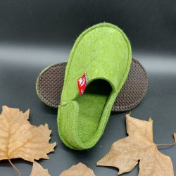 Chaussons verts