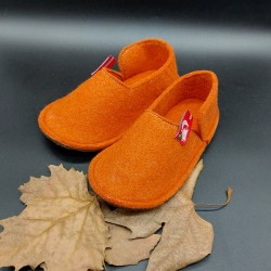 Chaussons oranges