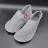 Chaussons gris