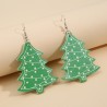 Boucles d'oreille sapin