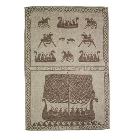 Torchon motifs vikings