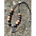 Collier hache viking