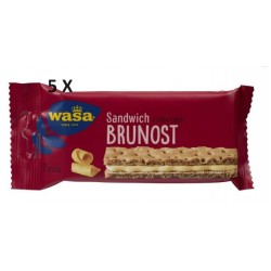 5 Wasa sandwich brunost