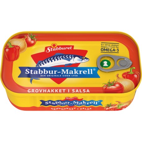 Stabbur-Makrell Grovhakket i salsa