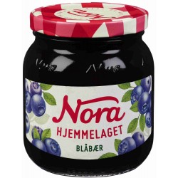 Nora Blåbærsyltetøy hjemmelaget