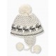 Bonnet trappeur tricoté Stryn - enfant