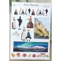Autocollant Hello Norway
