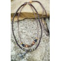 Collier cuir Mjøllnir