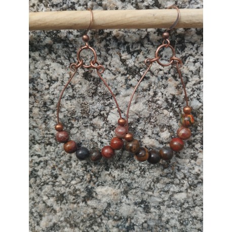 Boucles d'oreille Lysinja