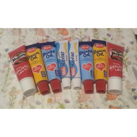 10 mini tubes
