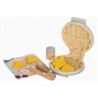 Set gaufrier en bois