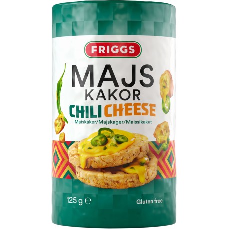 Friggs Maiskaker Chili cheese