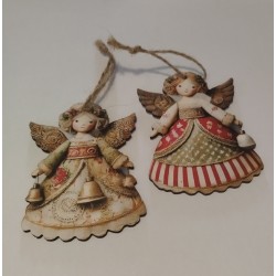 Anges en bois