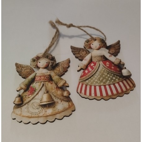 Anges en bois