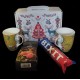 Coffret thé et biscuits