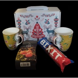 Coffret thé et biscuits