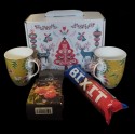 Coffret thé et biscuits