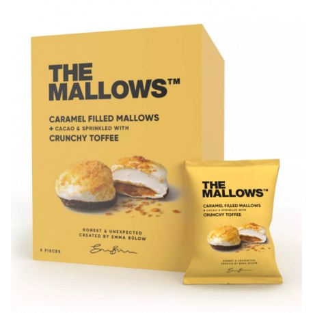 Guimauves fourrés au caramel + caramel craquant