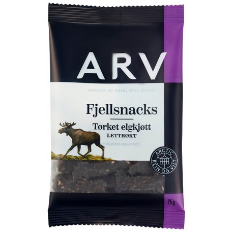 Fjellsnacks elgkjøtt 