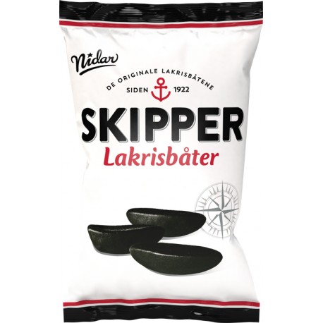 Skipper lakrisbåter 200g