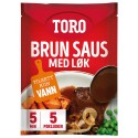 Brun saus med løk