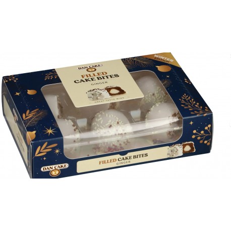 Dan Cake Filled Cake Bites Ginger