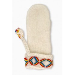 Moufles tricotées Kangos, 0-2 ans