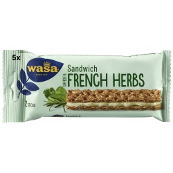 5 Wasa sandwich cheese and French herbs
