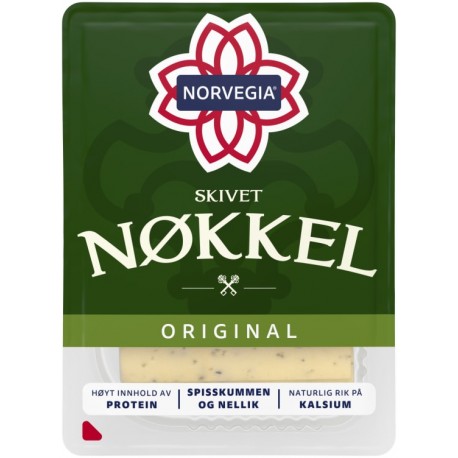 Nøkkelost  skivet