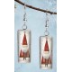 Boucles d'oreilles Père Noël