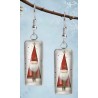 Boucles d'oreilles Père Noël