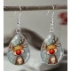 Boucles d'oreilles renne