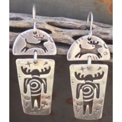 Boucles d'oreilles Reinsdyr