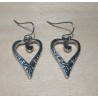 Boucles d'oreilles cœur