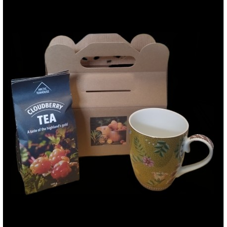 Coffret thé et biscuits