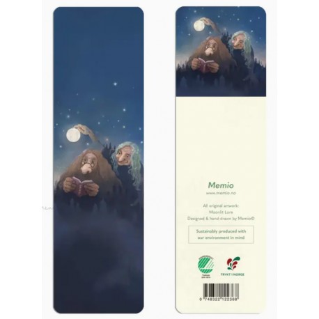 Marque-page Troll au clair de lune