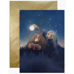 Carte Troll au clair de lune