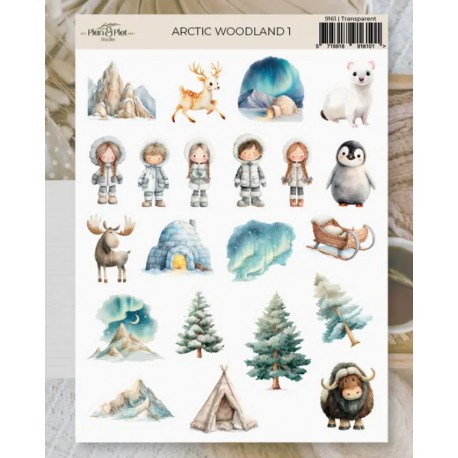 Autocollants vie arctique