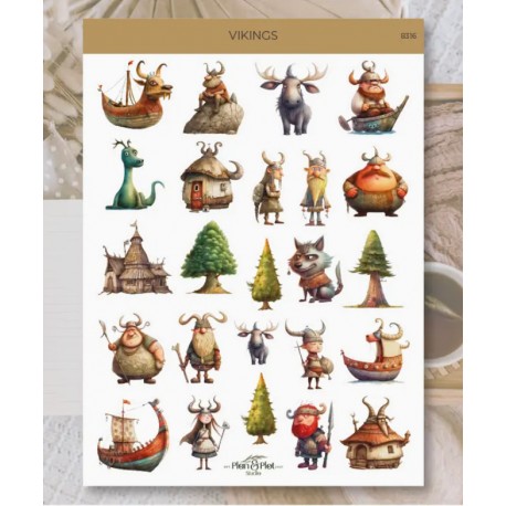 Autocollants vikings