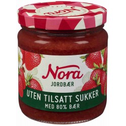 Nora jordbær syltetøy