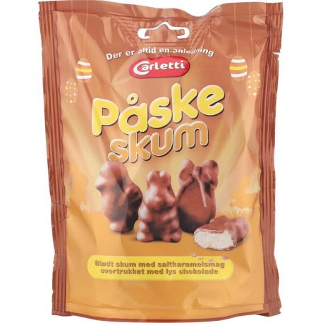 Carletti Påske Skum - Caramel salé enrobage chocolat