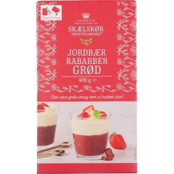 Skælskør Jordbær Rabarbergrød