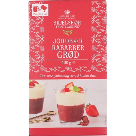 Skælskør Jordbær Rabarbergrød