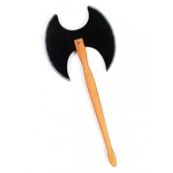 Hache double noire