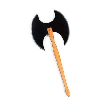 Hache double noire