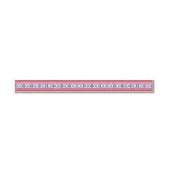 Brassard réfléchissant motif tricot norvégien