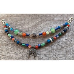 Collier de broche Måne - coloré